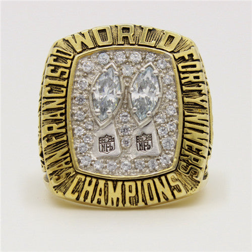 Custom San Francisco 49ers 1984 NFL Super Bowl XIX Championship Ring