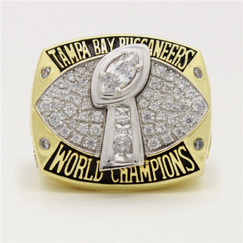 Custom Tampa Bay Buccaneers 2002 NFL Super Bowl XXXVII Championship Ring