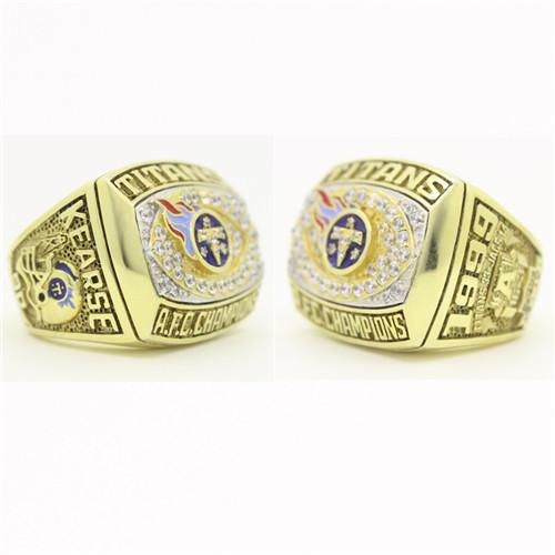 1999 Tennessee Titans American Football AFC Championship Ring