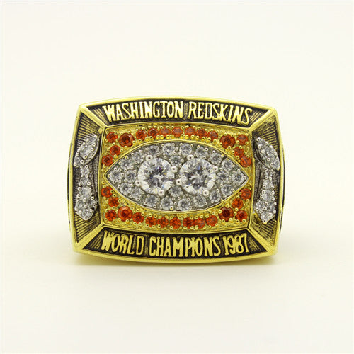 Custom Washington Redskins 1987 NFL Super Bowl XXII Championship Ring