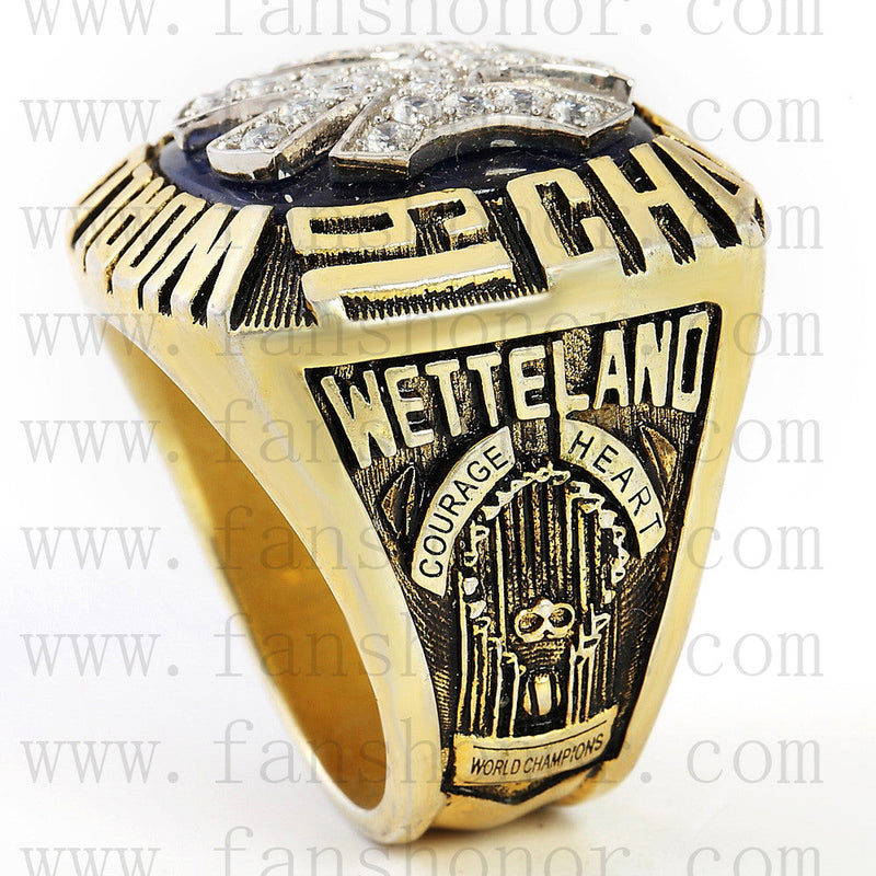 Customized MLB 1996 New York Yankees World Series Championship Ring