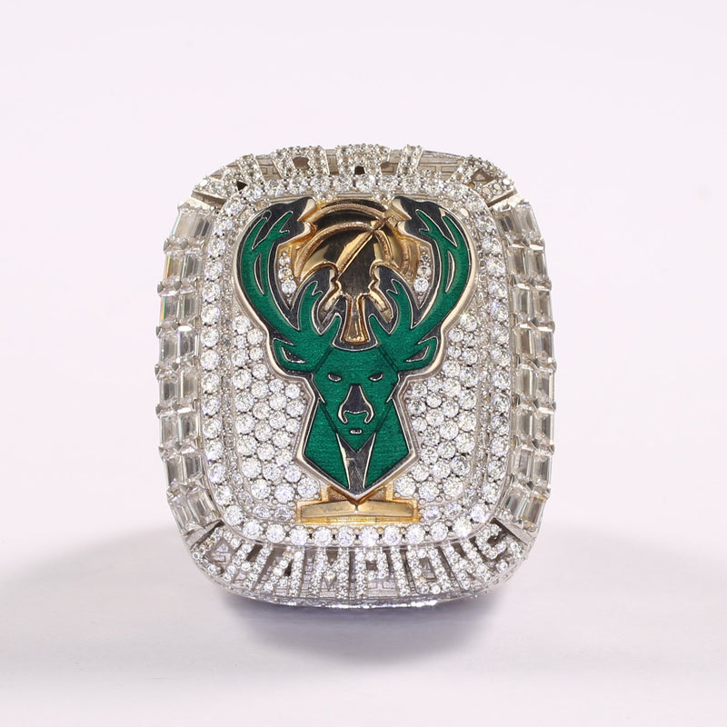 Giannis Antetokounmpo Milwaukee Bucks 2021 NBA Championship Ring