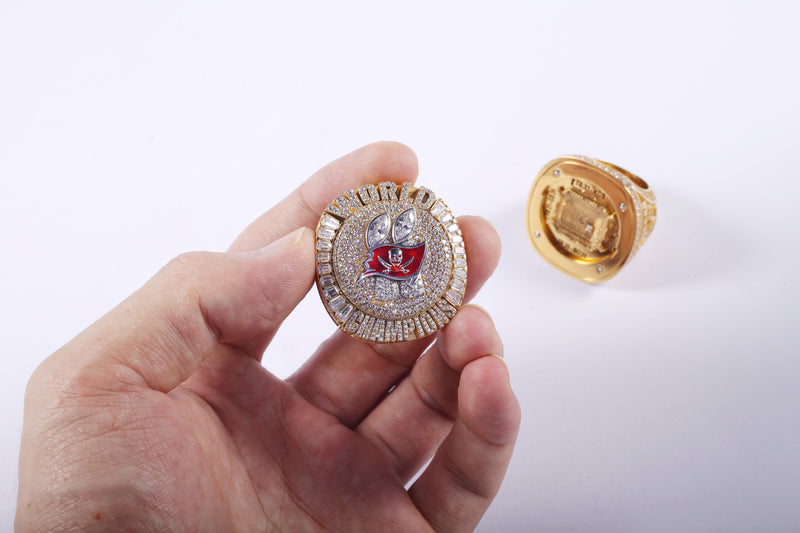 2020 Tampa Bay Buccaneers Super Bowl LV Championship Ring Removable Top