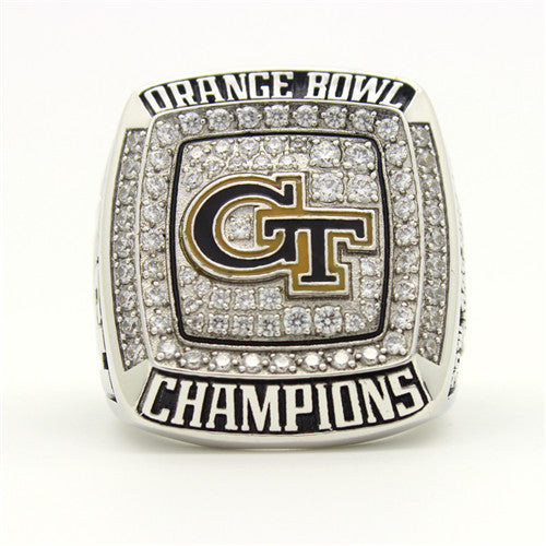 Custom 2014 Georgia Tech Yellow Jackets Orange Bowl(December) Championship Ring