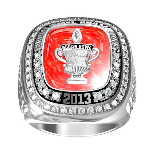 Custom Louisville Cardinals 2013 Allstate Sugar Bowl Championship Ring