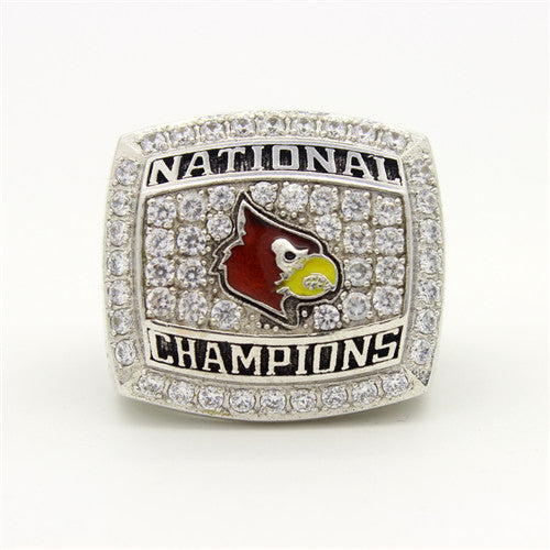 Custom Louisville Cardinals 2013 NCAA Division I Men's Basketball National Championship Ring