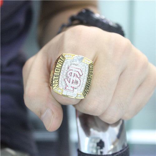 Custom FSU Florida State Seminoles 2013 Season National Championship Ring