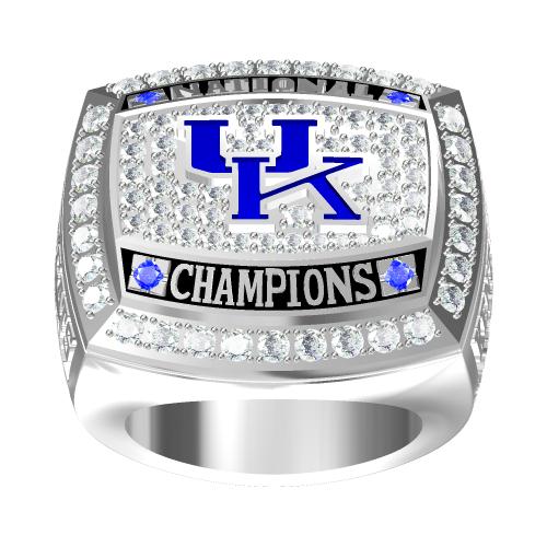 Custom Kentucky Wildcats 2012 National NCAA Division I Men's Basketball Championship Game Ring