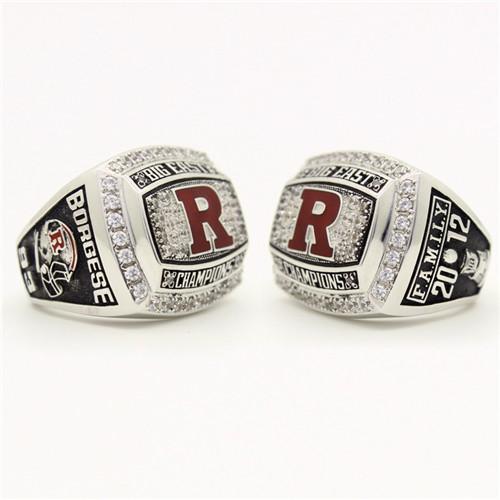 2012 Rutgers Scarlet Knights Big East Championship Ring