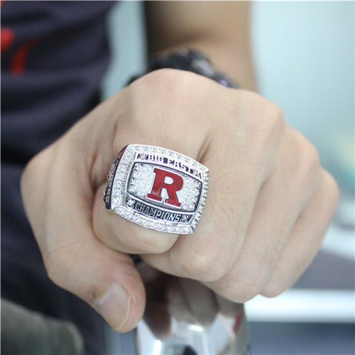 Custom Rutgers Scarlet Knights 2012 Big East Championship Ring