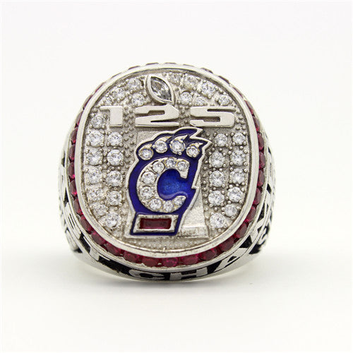 Custom Cincinnati Bearcats 2012 Big East Championship Ring With Red Ruby