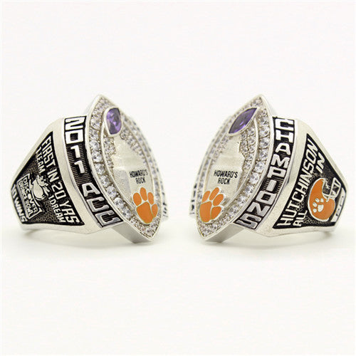 Custom Clemson Tigers 2011 ACC Championship Ring With Synthetic Amethyst