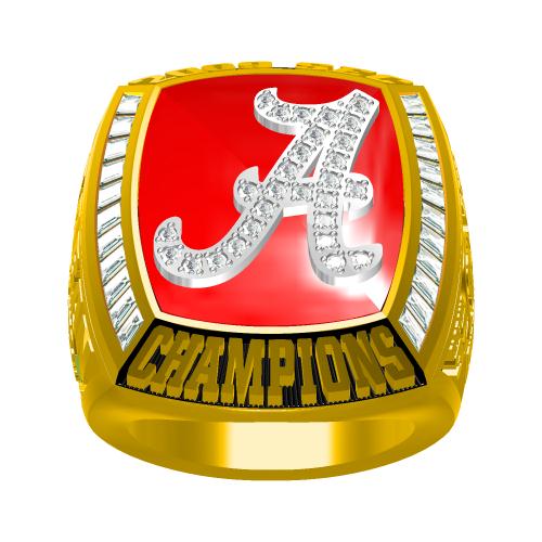 Custom Alabama Crimson Tide 2009 SEC Championship Ring
