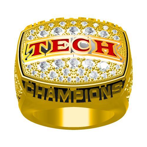 2008 Texas Tech Red Raiders Big 12 South Championship Ring