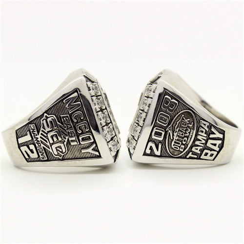 Custom Tennessee Volunteers 2008 Outback Bowl Championship Ring