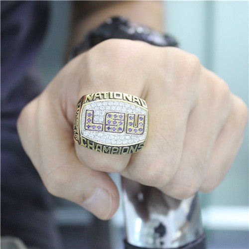 Custom LSU Tigers 2003 NCAA Division I-A Football Season National Championship Ring