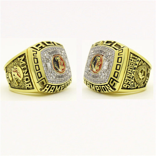 Custom FSU Florida State Seminoles 2000 ACC National Championship Ring