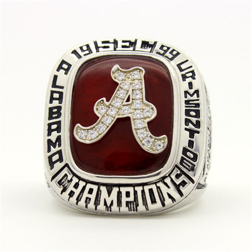 Custom Alabama Crimson Tide 1999 National Championship Ring