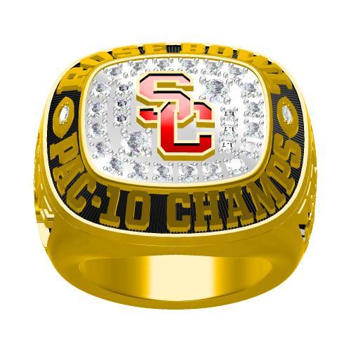 1996 USC Trojans Rose Bowl PAC-10 National Championship Ring