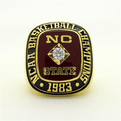 1983 NC State Wolfpack NCAA Basketball National Championship Ring