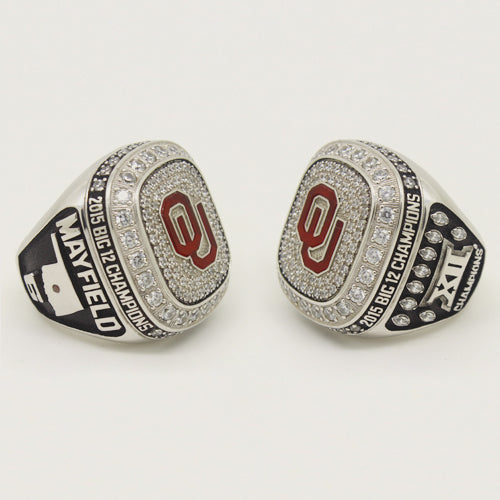 Custom Oklahoma Sooners 2015 Big 12 Championship Ring
