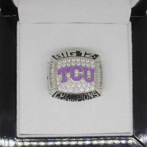 Custom TCU Horned Frogs 2014 Big 12 Conference Football Season Championship Ring