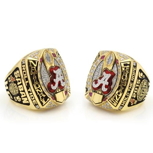 2015 Alabama Crimson Tide National Championship Ring Cotton Bowl Ring
