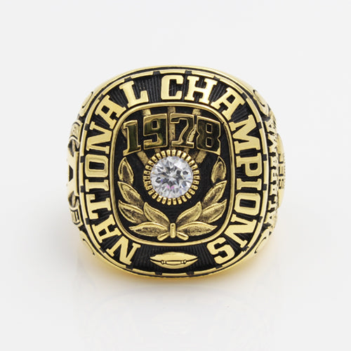 Alabama Crimson Tide 1978 National Championship Ring