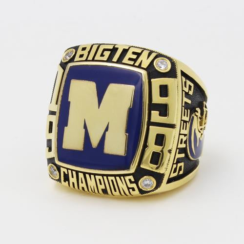 1998 Michigan Wolverines Big Ten Championship Ring