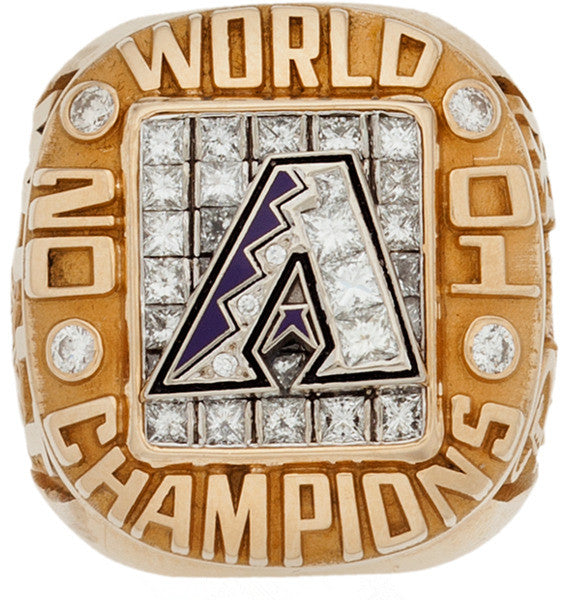 Arizona Diamondbacks 2001 World Series MLB Championship Ring