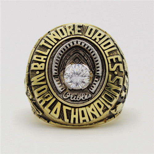 Baltimore Orioles 1970 World Series MLB Championship Ring With Clear Cubic Zirconia