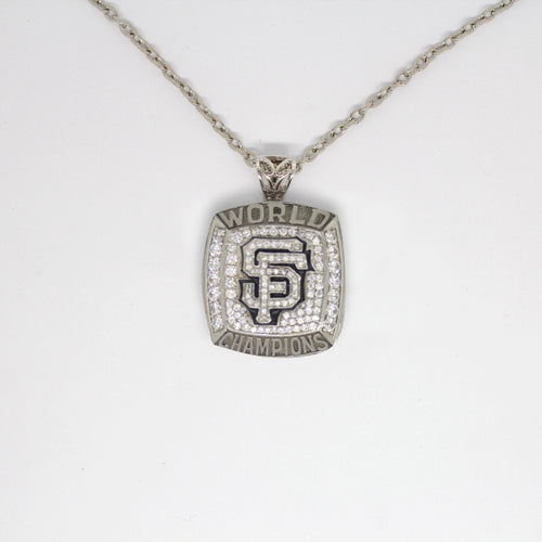 San Francisco Giants 2012 World Series MLB Championship Pendant with Chain
