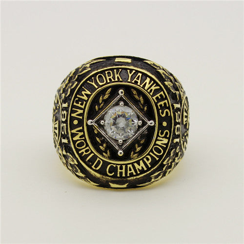 New York Yankees 1951 World Series MLB Championship Ring With Cubic Zirconia