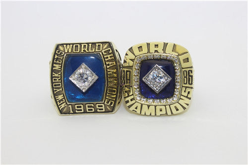 New York Mets 1969-1986 World Series MLB Championship Ring Collection