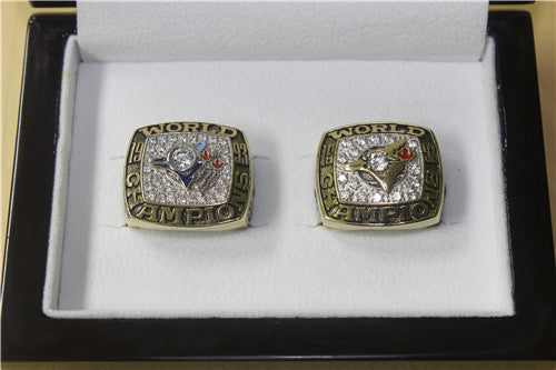 Toronto Blue Jays 1992-1993 World Series MLB Championship Ring Collection
