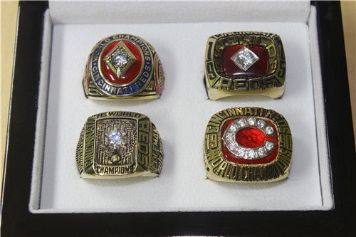 Cincinnati Reds 1940-1975-1976-1990 World Series MLB Championship Ring Collection