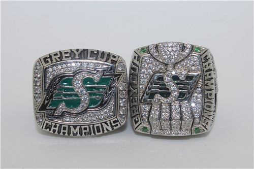 Saskatchewan Roughriders 2007-2013 Grey Cup Championship Ring Collection