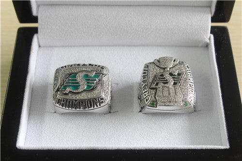 Saskatchewan Roughriders 2007-2013 Grey Cup Championship Ring Collection