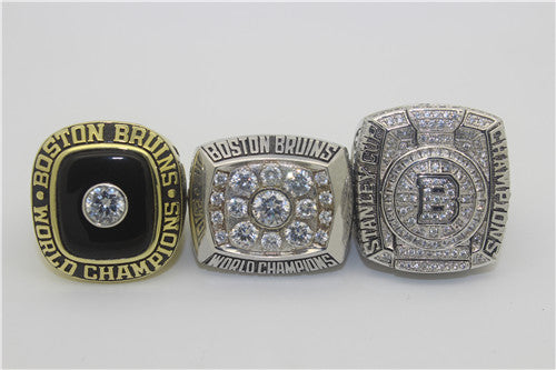 Boston Bruins 1970-1972-2011 Stanley Cup Finals NHL Championship Ring Collection