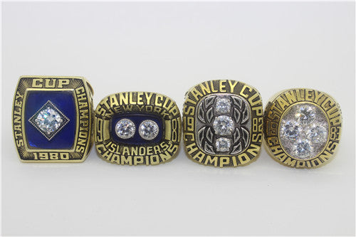 New York Islanders 1980-1981-1982-1983 Stanley Cup Finals NHL Championship Ring Collection