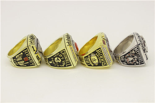 Calgary Stampeders 1998-2001-2008-2014 Grey Cup Championship Ring Collection