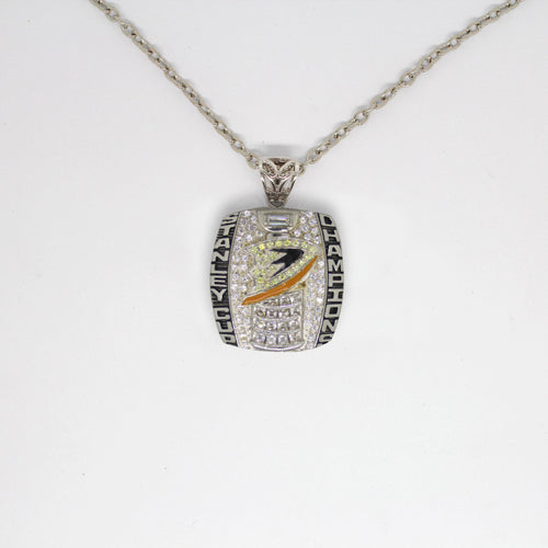Anaheim Ducks 2007 Stanley Cup Finals NHL Championship Pendant with Chain