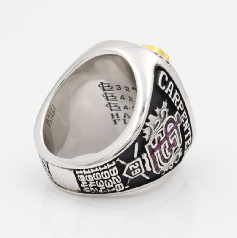 St. Louis Cardinals 2011 World Series MLB Championship Ring   Plating With Red Ruby