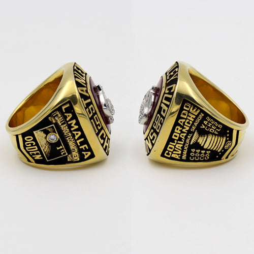 Colorado Avalanche 1996 Stanley Cup Finals NHL Championship Ring