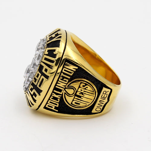 Edmonton Oilers 1990 Stanley Cup Final NHL Championship Ring
