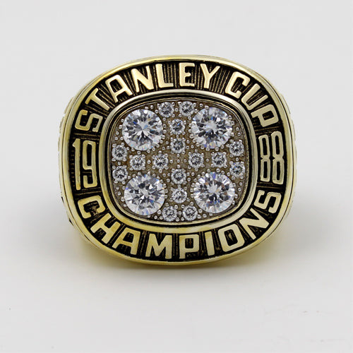 Edmonton Oilers 1988 Stanley Cup Final NHL Championship Ring
