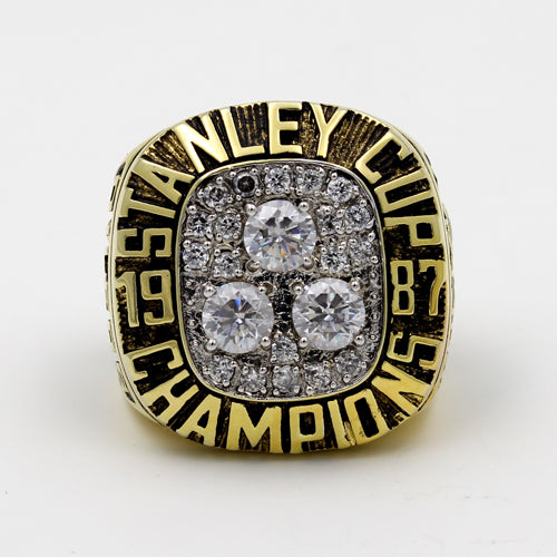 Edmonton Oilers 1987 Stanley Cup Final NHL Championship Ring