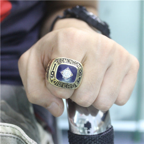 Edmonton Oilers 1984 Stanley Cup Final NHL Championship Ring