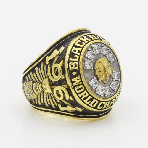 Chicago Black Hawks 1961 Stanley Cup Final NHL Championship Ring