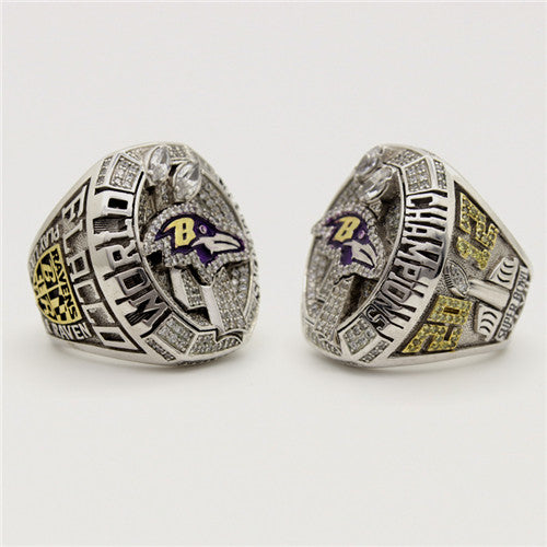 Super Bowl XLVII 2012 Baltimore Ravens Championship Ring